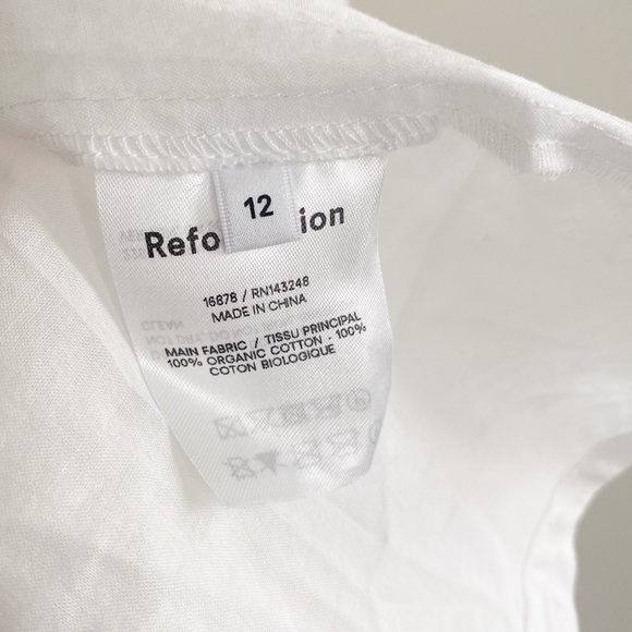 Reformation | Betsie Dress in Cream NWT! - Picture 6 of 7